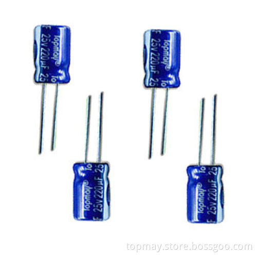 Aluminum Electrolytic Capacitor with 2,000-hour Loading Lifespan and 6.3 to 450V Rated Voltage Range
